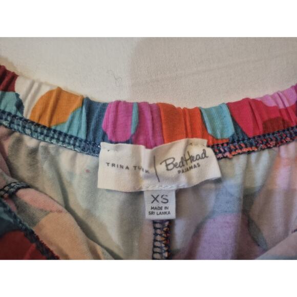 Bed Head X Trina Turk Bubble Dots Classic Stretch Jersey Pajamas Set XS - Picture 6 of 14